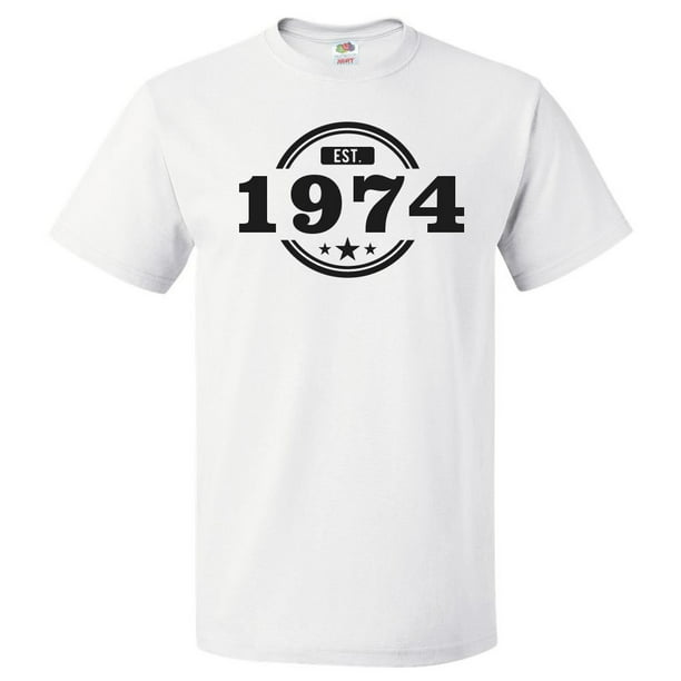 1974 T-Shirt 47th Birthday Shirt 47th Birthday Party Vintage 1974 Shirt 47th Birthday 47th Birthday Gift
